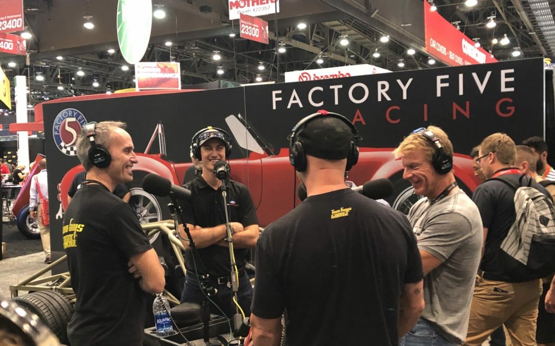2. SEMA Download with Joey Logano and Factory Five Racing